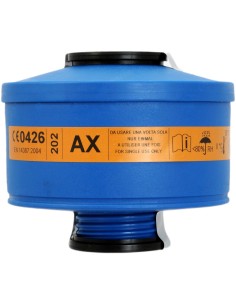 Filtro antigás 202 AX para protección respiratoria